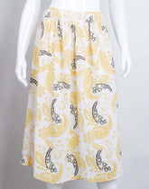 Womens Floral Printed Maxi Skirt